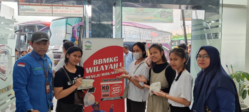 Balai BMKG Wilayah I Medan Lakukan Sosialisasi Secara Serempak Dukung Keselamatan Mudik